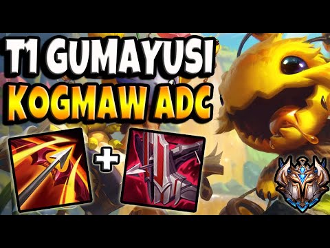 T1 Gumayusi KOGMAW vs JINX [ ADC ] Patch 11.9 Korea Challenger ✅
