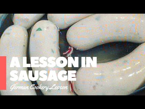 Weisswurst Sausage | Cookery Lesson in Munich