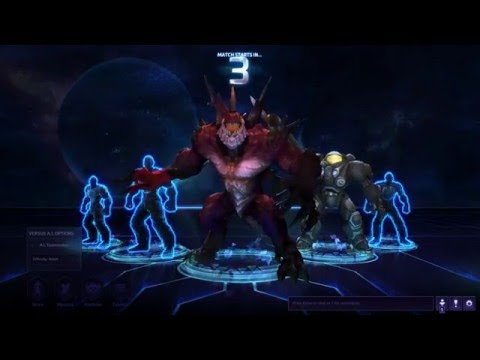 HOTS - Wookies & Skaarj vs AI