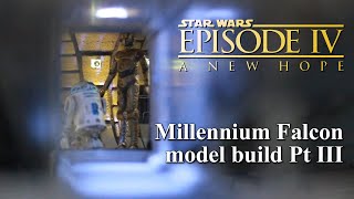 Bandai PG 1/72 Star Wars Millennium Falcon Pt 3 Corridor lighting
