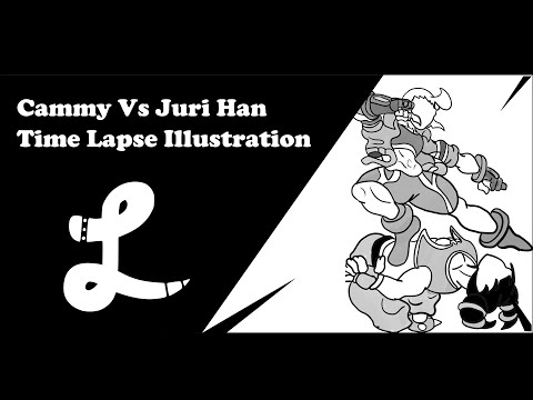 Cammy Vs Juri Han | Character Illustration