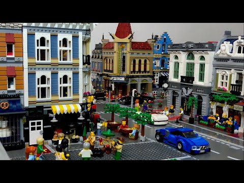 Bau einer Legostadt Teil 23. - Innenstadt