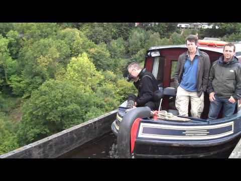 Llangollen Canal Pontcysyllte Aqueduct  September 2010