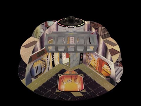 Star Wars Death Star Palitoy/ Kenner playset 1978 3D fly-through