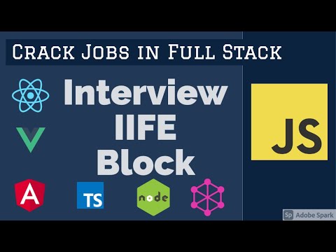 javascript Interview IIFE Block 06