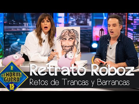 Nuria Roca y Daniel Guzmán compiten por el retrato robot más perfecto - El Hormiguero