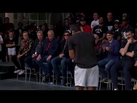 Kawhi’s last words to all Raptors fans