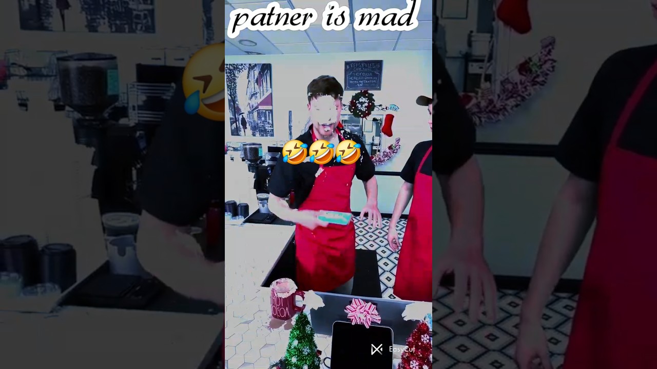 🤪patner is mad #funny #youtubeshorts #comedy #viral #mrbeastshorts