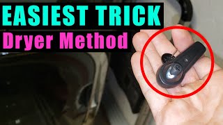 REMOVE SECURITY TAG FAST!!! | Dryer Method