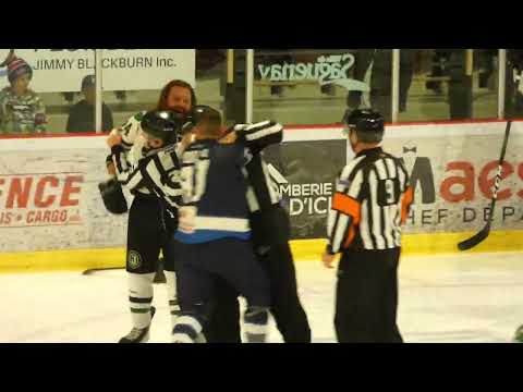 LNAH Agresseur de hubert poulin sur chris cloutier 8oct