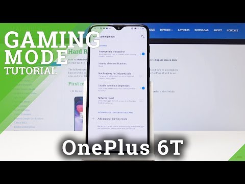 How to Activate Gaming Mode in OnePlus 6T - Game Feature