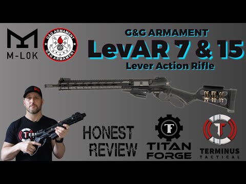 LevAR 7 & 15 Lever Action Rifles from G&G Armament, (Honest Review).