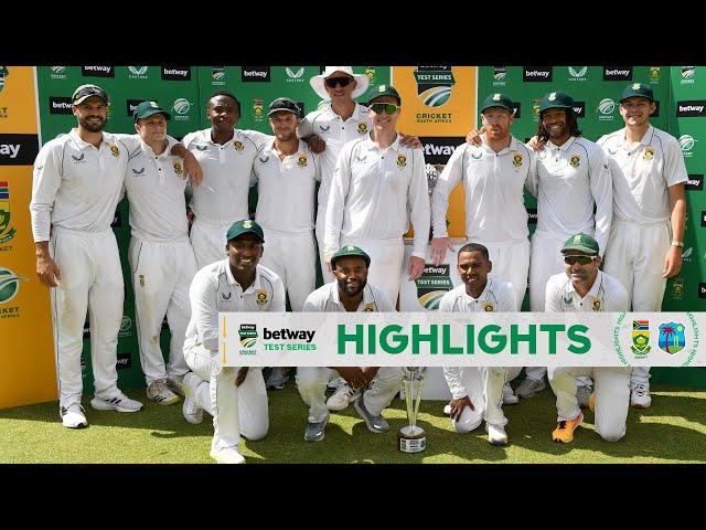 Proteas vs West Indies | 2nd Test | Highlights | Day 4 | DP World Wanderers, Johannesburg