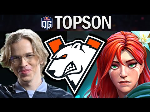 OG.TOPSON WINDRANGER VERSUS VP - TI10 DOTA 2 GAMEPLAY