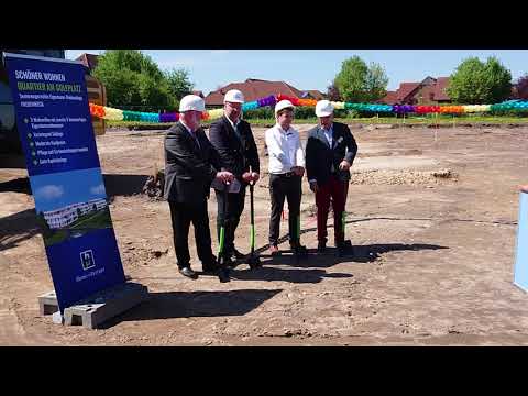 Spatenstich "Quartier am Golfplatz" in Fredenbeck, 04.04.2018