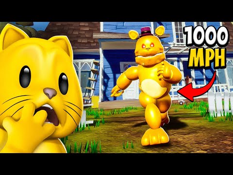 I Beat FAST FRED BEAR IN Hello Neighbor!