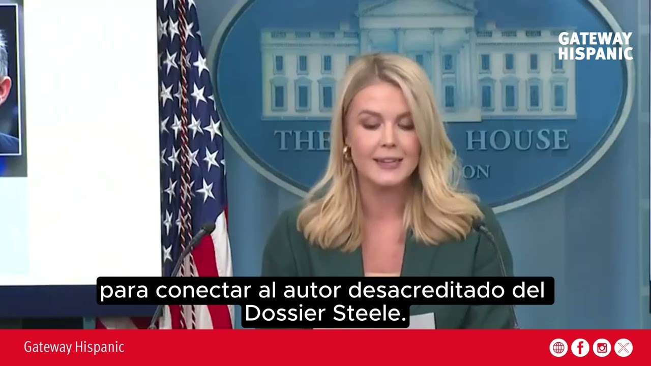 Karoline Leavitt accuses Democratic senator of leaking information to Russian oligarch