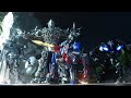 Transformers Stop Motion Optimus Prime Vs Megatron Ep 4