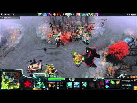 Dota 2: Arteezy's Nature's Prophet Gameplay VS EternalEnvy - 12 Mins Throne