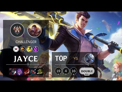 Jayce Top vs Volibear - KR Challenger Patch 10.12