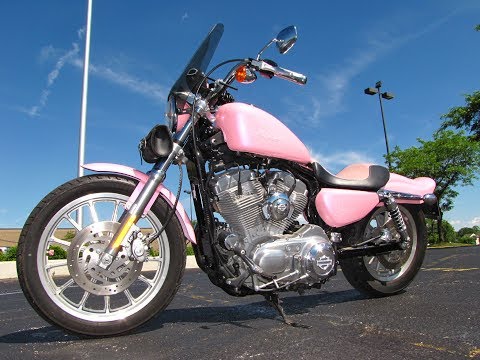 2008 HARLEY-DAVIDSON SPORTSTER 883 XL883 PINK PEARL