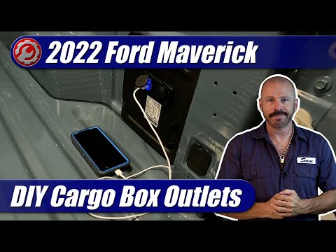 2022-2025 Ford Maverick: DIY Cargo Box Power Outlets