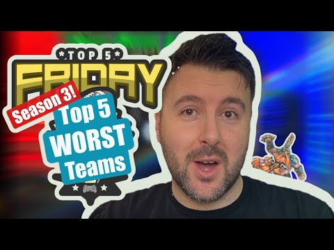 Top 5 WORST Teams in Blood Bowl Season 3 - Top 5 Friday