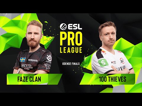 CS:GO - 100 Thieves vs. FaZe Clan [Dust2] Map 2 - Group A - ESL Pro League Season 10 Finals