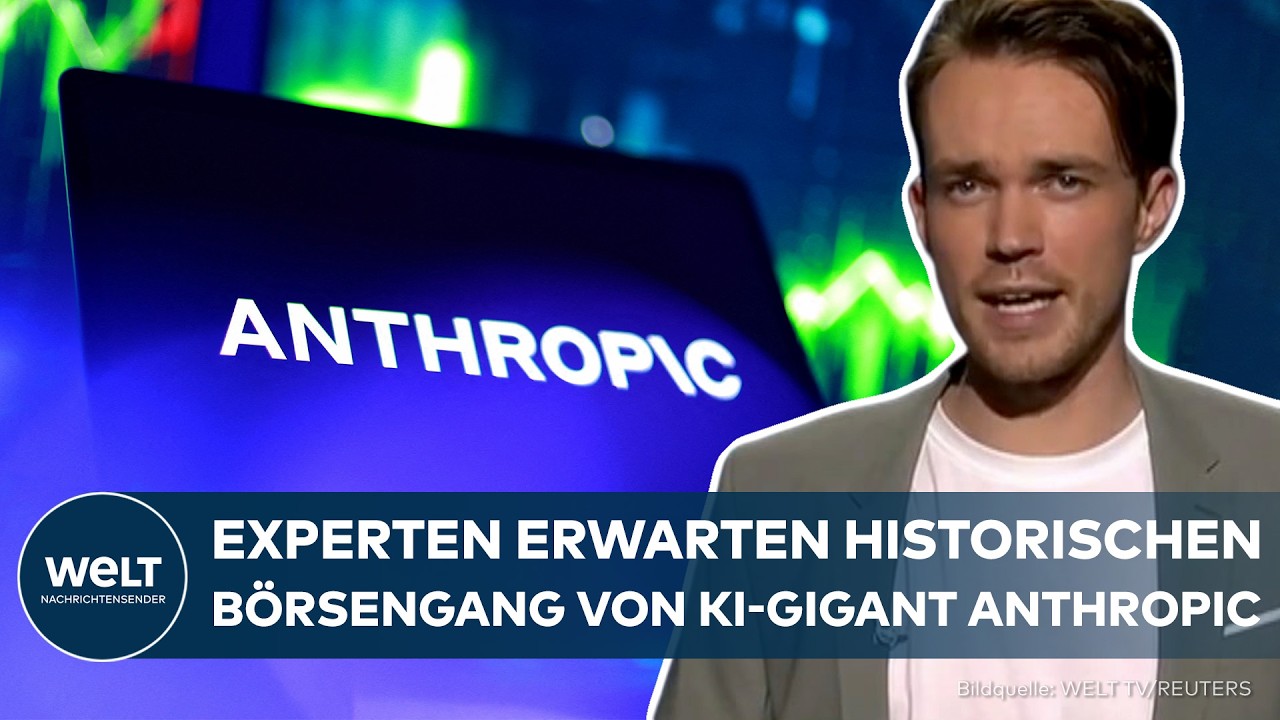 KI-WELT: Jahrhundert-Technologie will an die Börse! Claude-Entwickler Anthropic sorgt für Fantasien