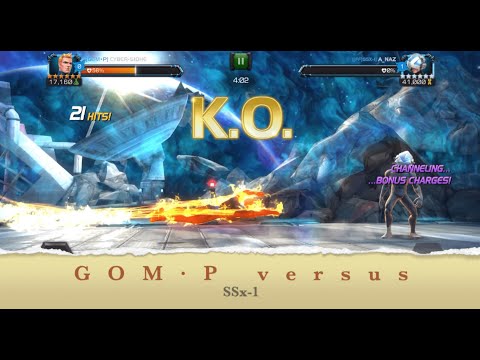 AW S28. War 9. GOM·P vs SSx-1. Ya'll sick of Moleman yet?? I'm not!  Marvel Contest of Champions