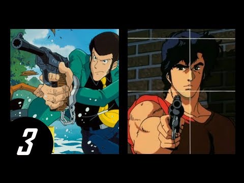 TOP 20 Manly Anime Characters Part 3 feat: Ryo Saeba & Lupin the 3rd