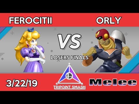 Tripoint Smash 53 - Losers Finals - Ferocitii (Peach) Vs. ORLY (Captain Falcon)