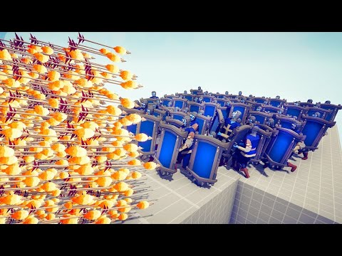 DEFLECT SHIELD vs EVERY GOD - Totally Accurate Battle Simulator TABS