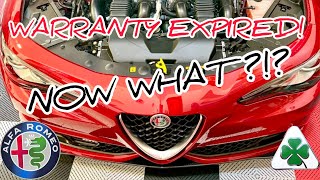 Alfa Romeo Giulia Quadrifoglio - Warranty Expired.... Now What?!?