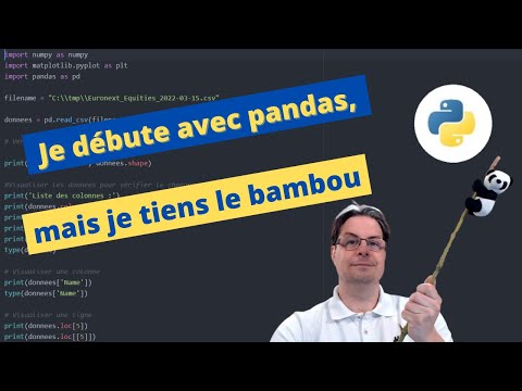 Manipulation de données Fichier CSV en Python