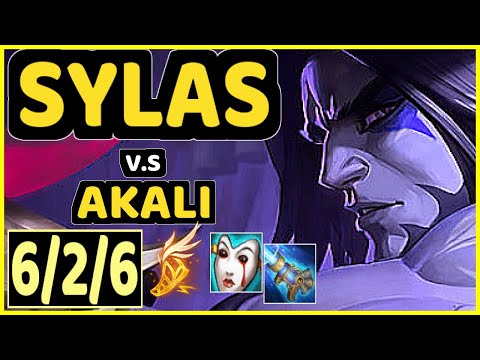 XERO (SYLAS) vs AKALI - 6/2/6 KDA MID CHALLENGER GAMEPLAY - BR