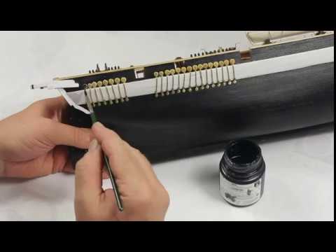 60- Envejecido del casco. HMS Terror - Modelismo Naval