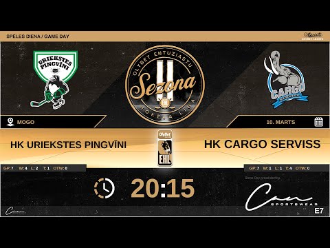 2022 03 10 HK Uriekstes Pingvīni - HK Cargo Serviss