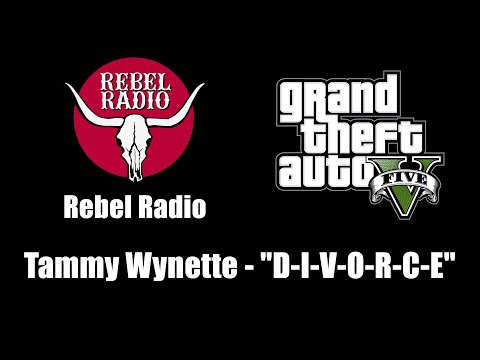 GTA V (GTA 5) - Rebel Radio | Tammy Wynette - "D-I-V-O-R-C-E"