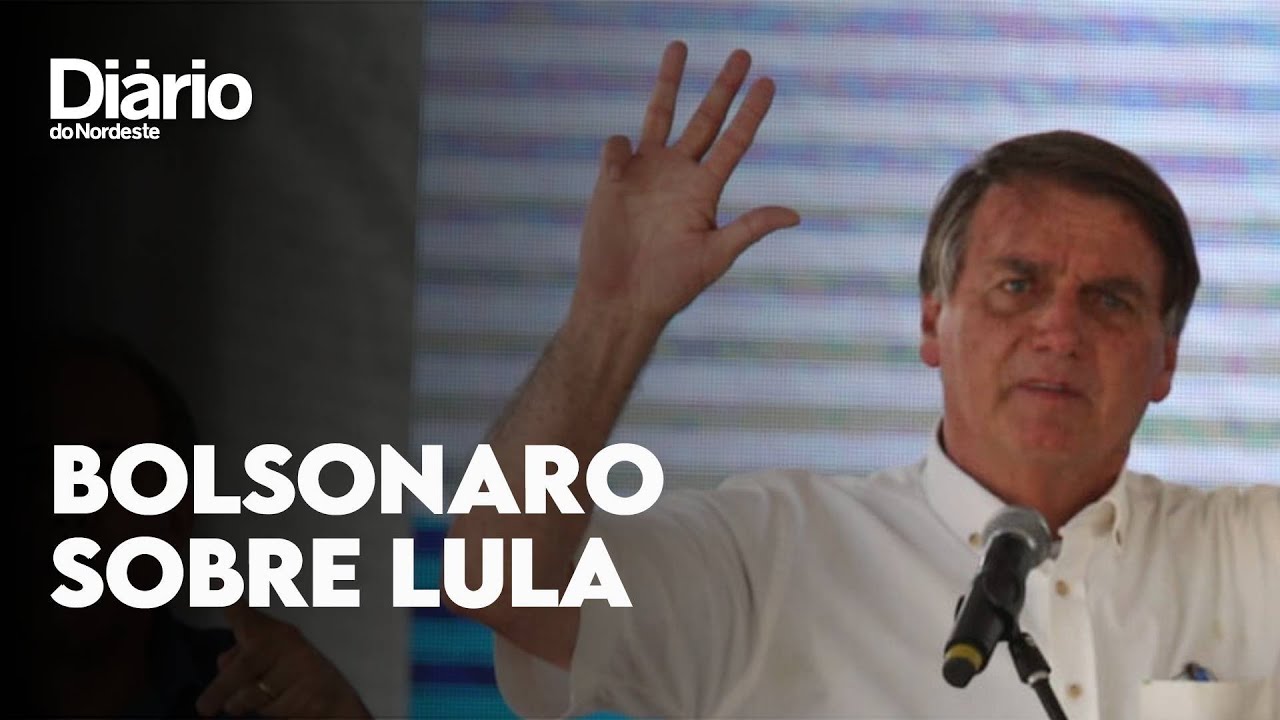 Imagem da notícia VÍDEO: Bolsonaro simula nove dedos de Lula em discurso no Ceará