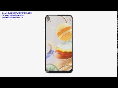 LG K61 3d model by Barbarosa3D