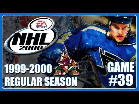 NHL 2000 #39 OF 82 - PHOENIX COYOTES - 1999-2000 REGULAR SEASON