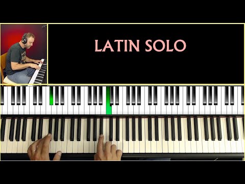 ​🔥 Latin Piano Solo - Use The Blues Scale In Latin Style - Master the Essential Techniques