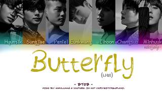 BTOB (비투비) – BUTTERFLY (나비) (Color Coded Lyrics Eng/Rom/Han/가사)