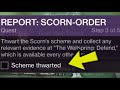 Scheme Thwarted Report Scorn-Order Thwart the Scorn Collect Relevant Evidence Wellspring Destiny 2