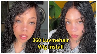 A GLUELESS 360 WIG INSTALL!?