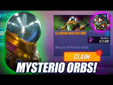 8x Mysterio Orb Opening! - Marvel Strike Force