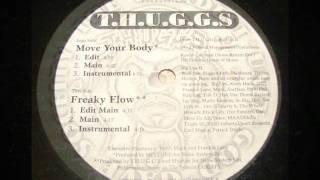 T.H.U.G.G.S - FREAKY FLOW ( rare 1995 NJ rap )