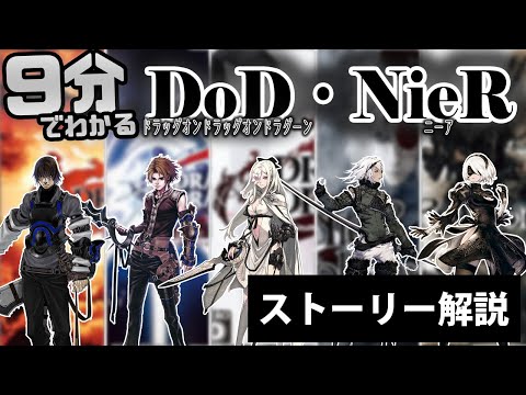 [Understand in 9 minutes] Story explanation of the Drag-on Dragoon and Nier series