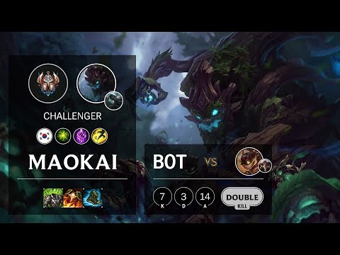 Maokai Bot vs Ziggs - KR Challenger Patch 10.11